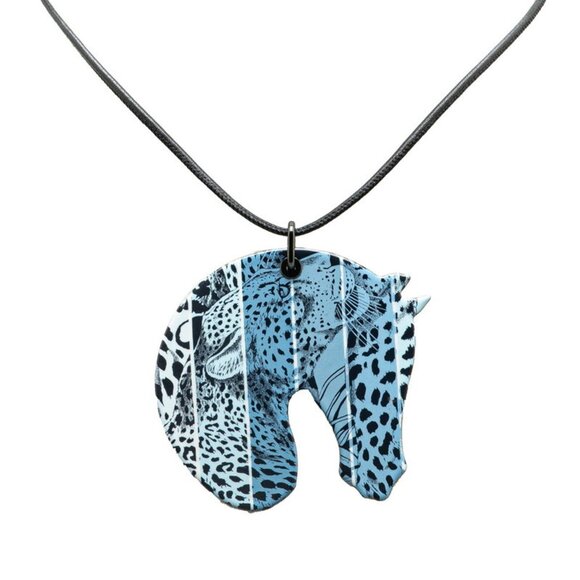 HERMES Black Love Necklace - Picture 1 of 4